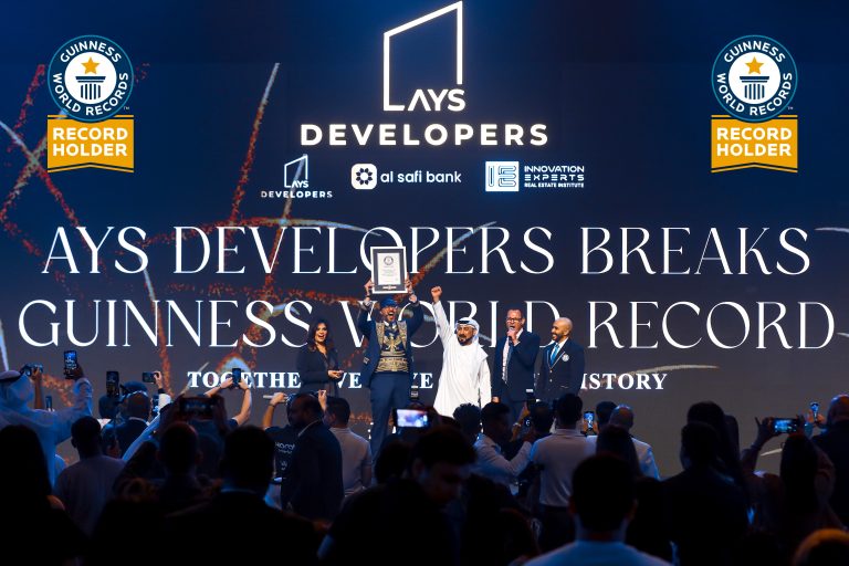 Biznas | Dubai’s Real Estate Scene Makes History as AYS Developers Sets New World Record